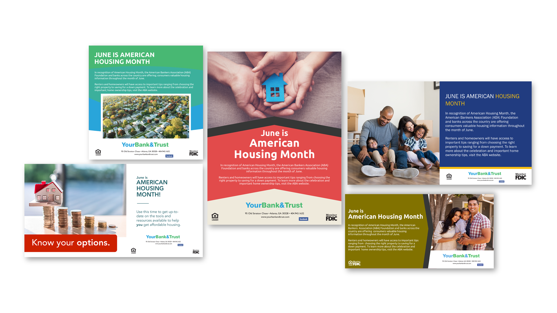 June American Housing Month creative campaigns on BMC